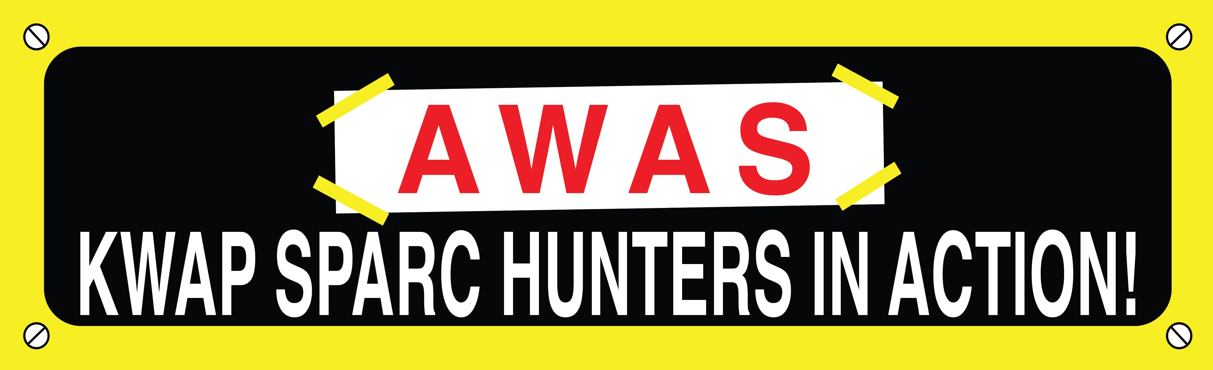 AWAS Event Sticker